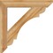 Ekena Millwork Olympic Slat Rough Sawn Bracket, Western Red Cedar, 4"W x 30"D x 30"H BKT04X30X30OLY06RWR - alternate 4